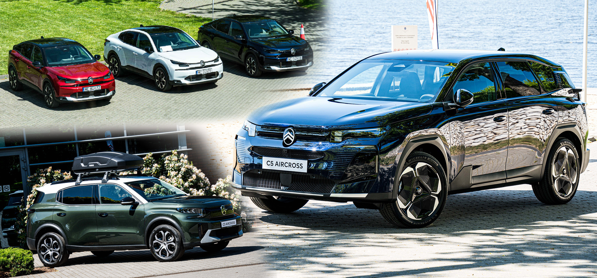Inowrocław - Przejechałem się dwiema nowościami Citroena. Trzecia stała na plaży
