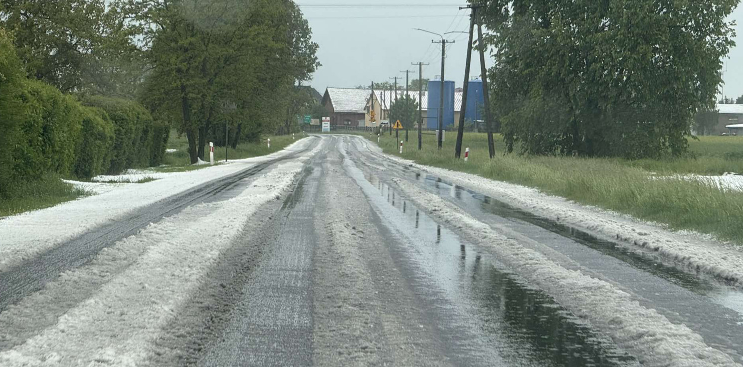 Strzelno - W Strzelnie zrobiło się… biało