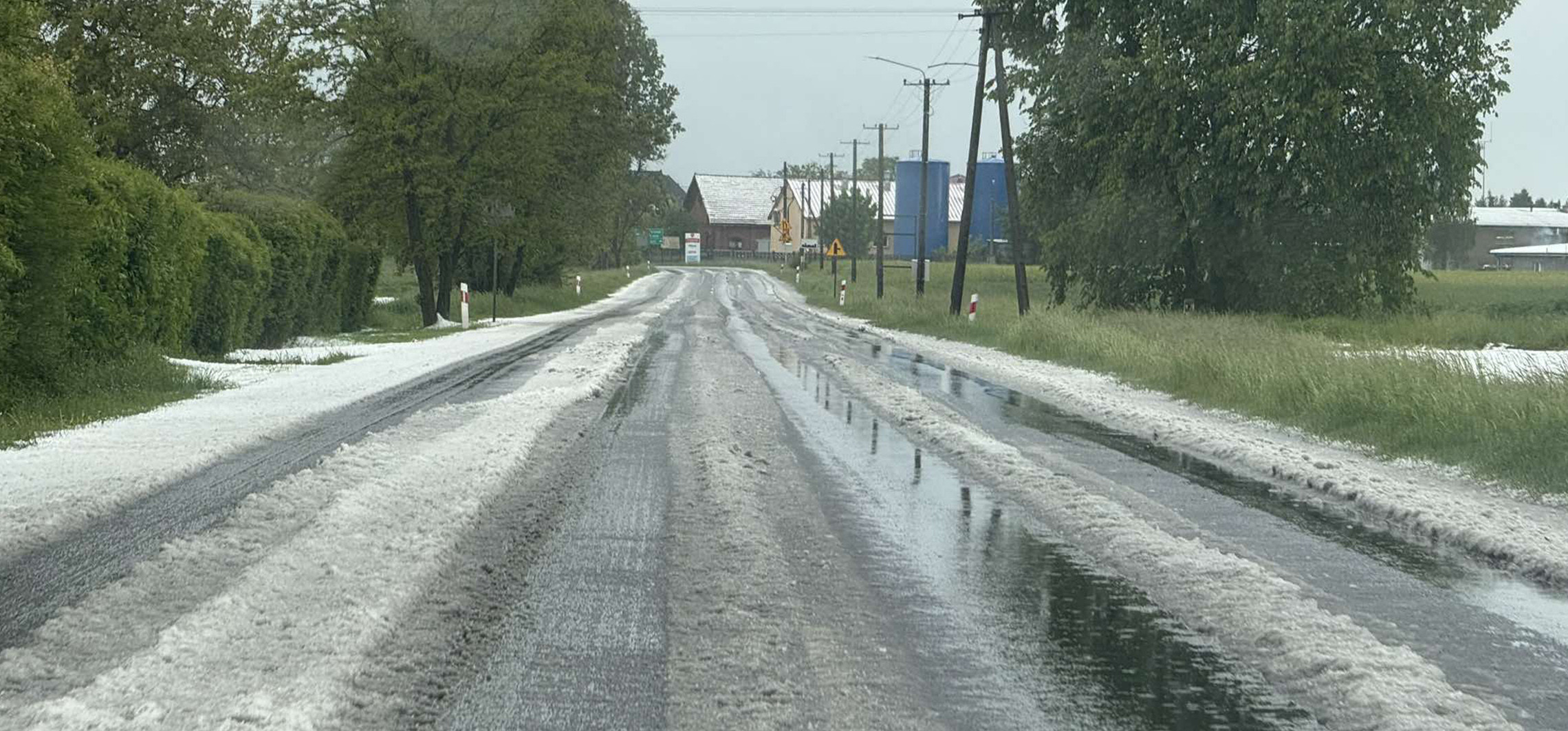 Strzelno - W Strzelnie zrobiło się… biało