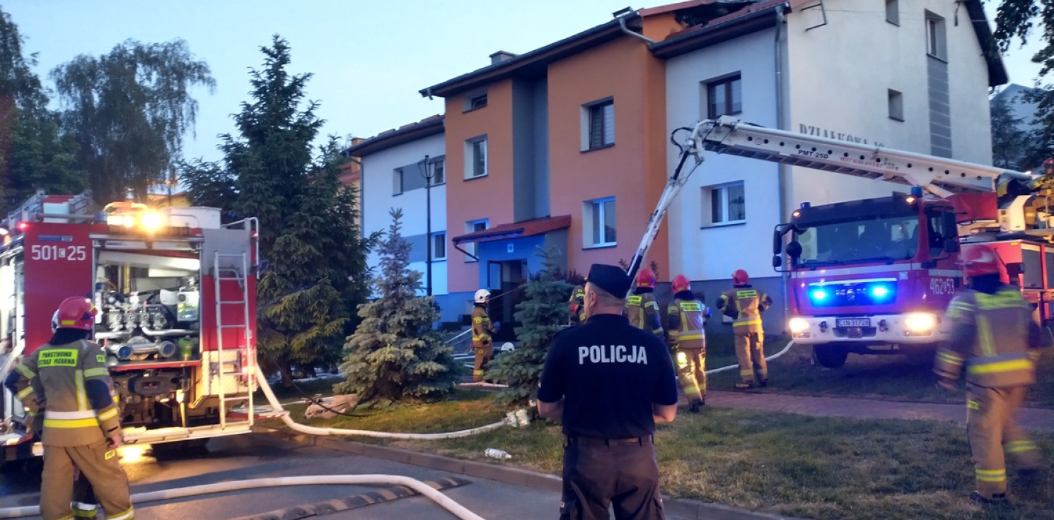 Radziejów - Odkręcił gaz i podpalił mieszkanie. Grozi mu do 10 lat