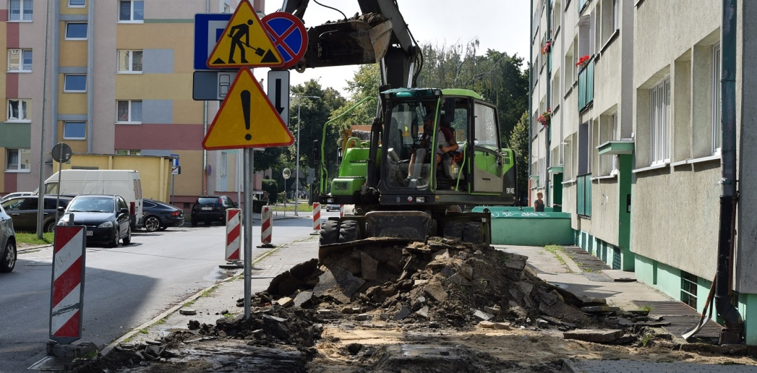 Inowrocław - Stary chodnik będzie jak nowy. Na Nowym