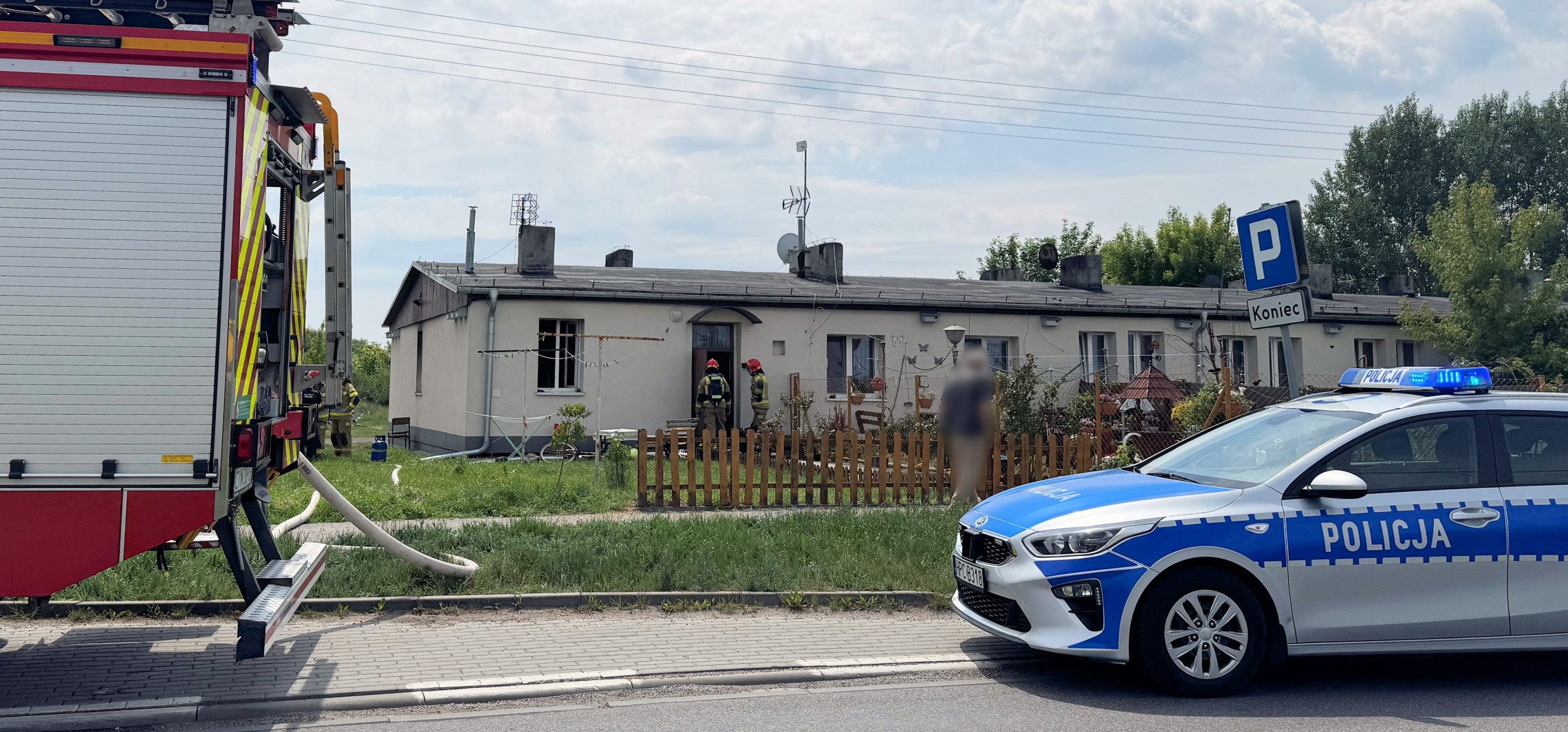 Pożar w Mątwach. Niewykluczone podpalenie