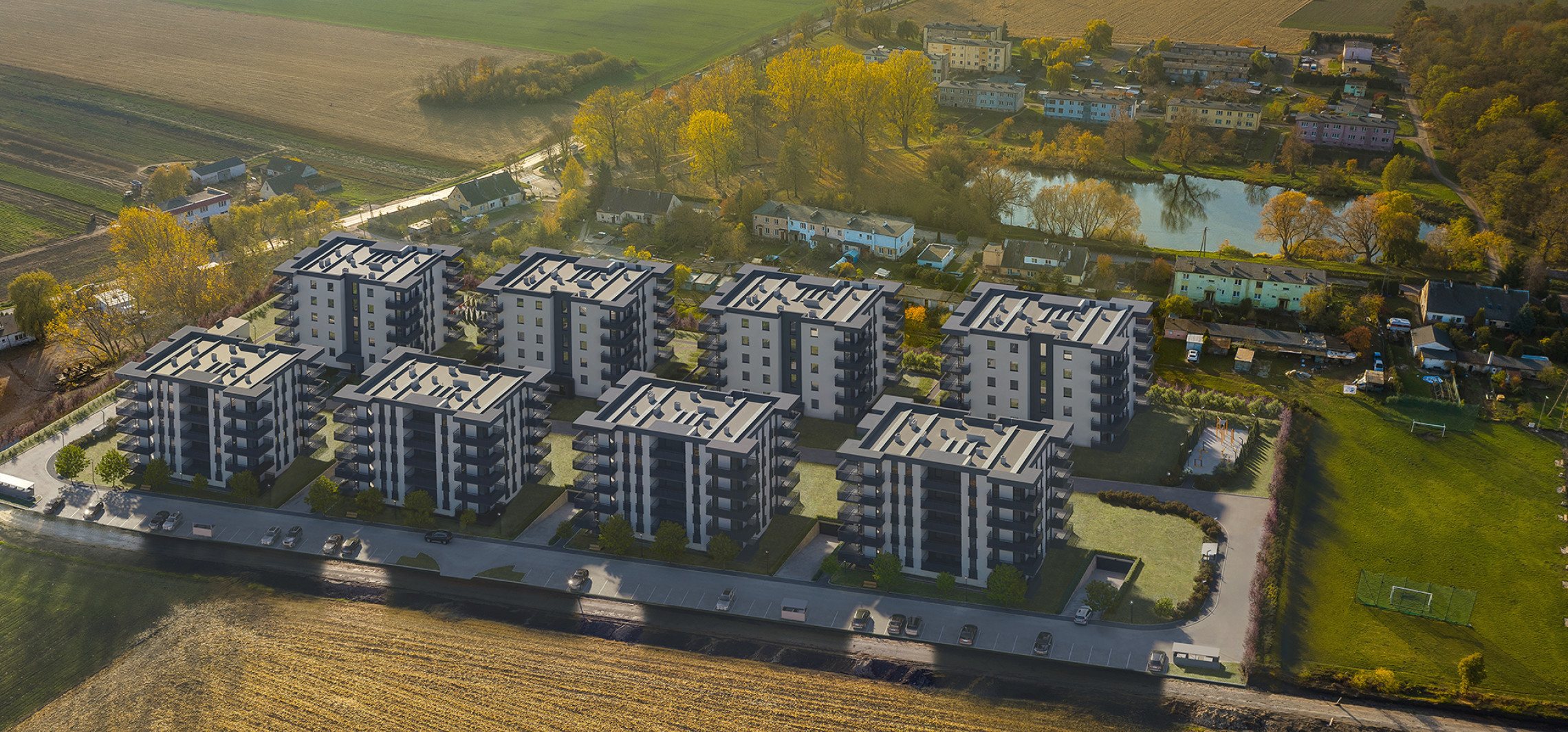 Gmina Inowrocław - W Cieślinie zbudują osiem bloków komunalnych