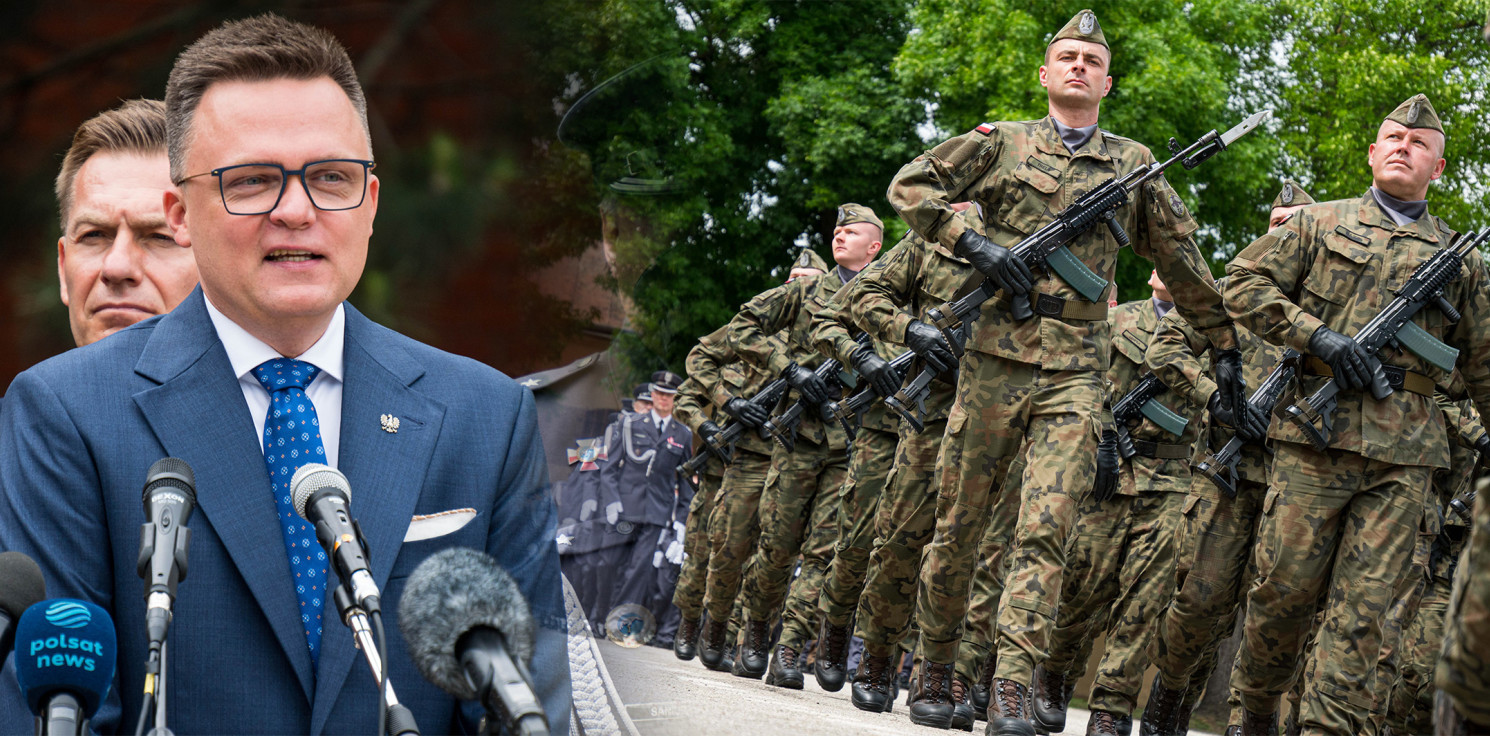Inowrocław - Marszałek Hołownia w Inowrocławiu: za 10 dni przylecą pierwsze Apache