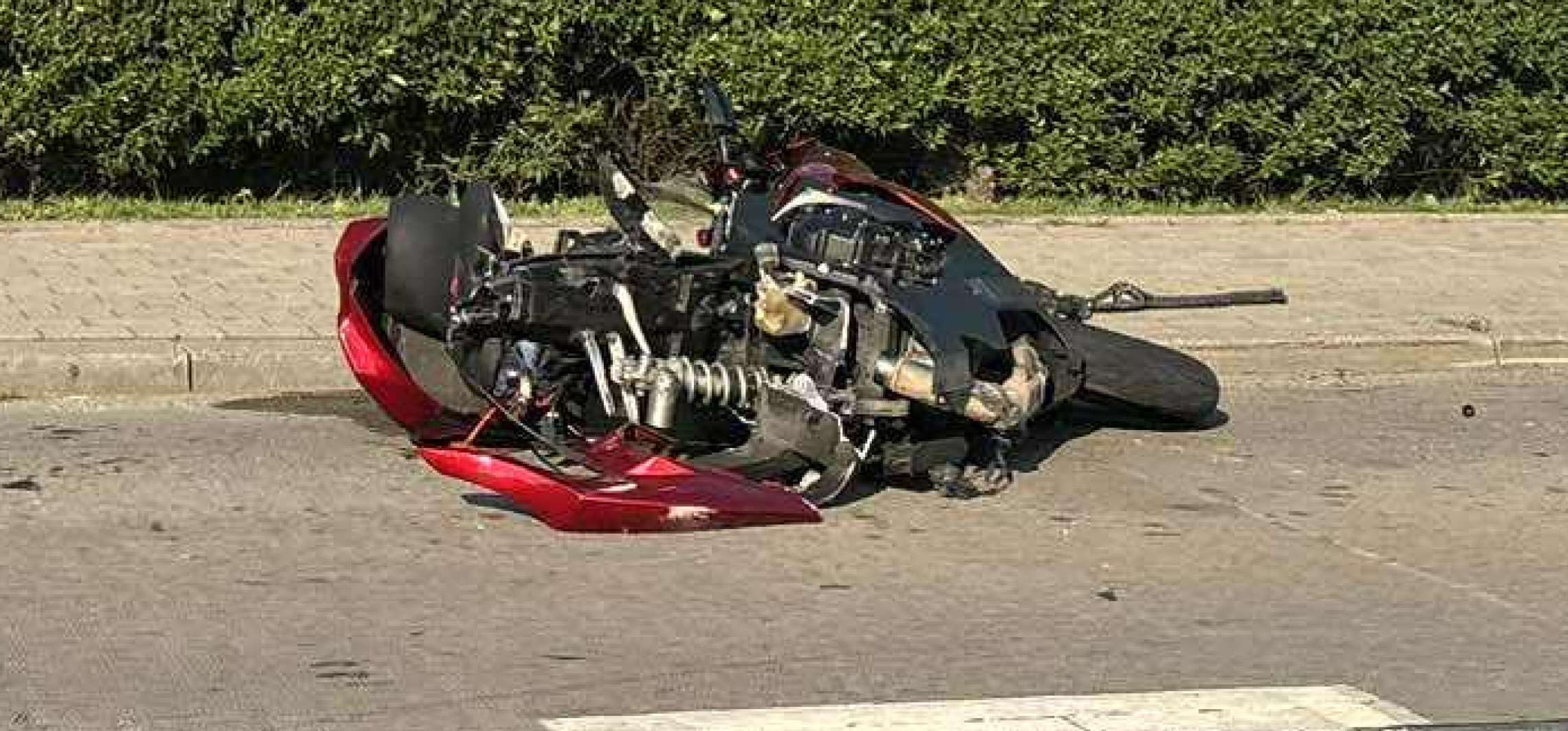 Region - Zderzenie motocykla z ciężarówką na drodze do Bydgoszczy