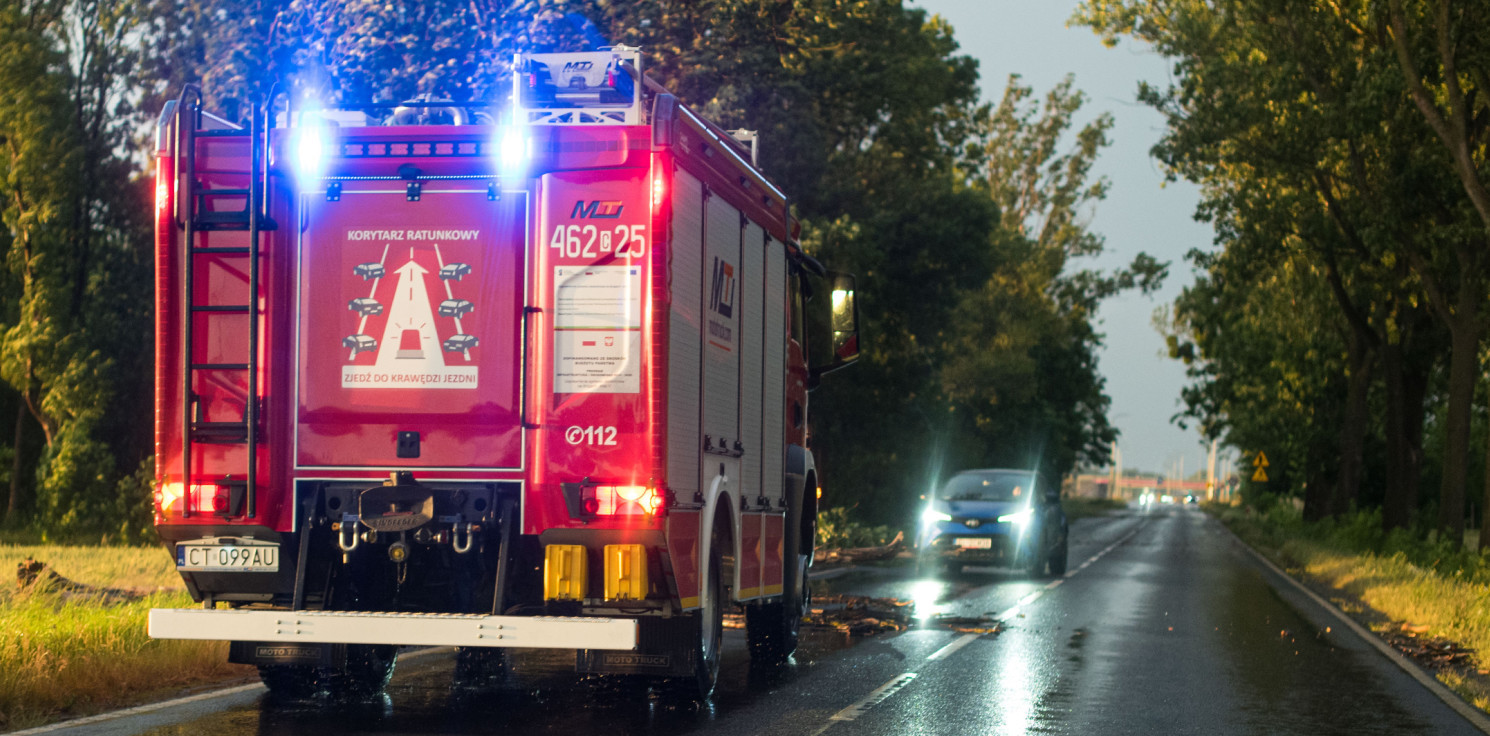 Inowrocław - Strażacy wyjeżdżali ponad 40 razy