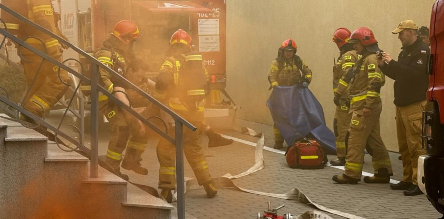 Inowrocław - Bunt osadzonych i ładunek wybuchowy. Takie były ćwiczenia w więzieniu