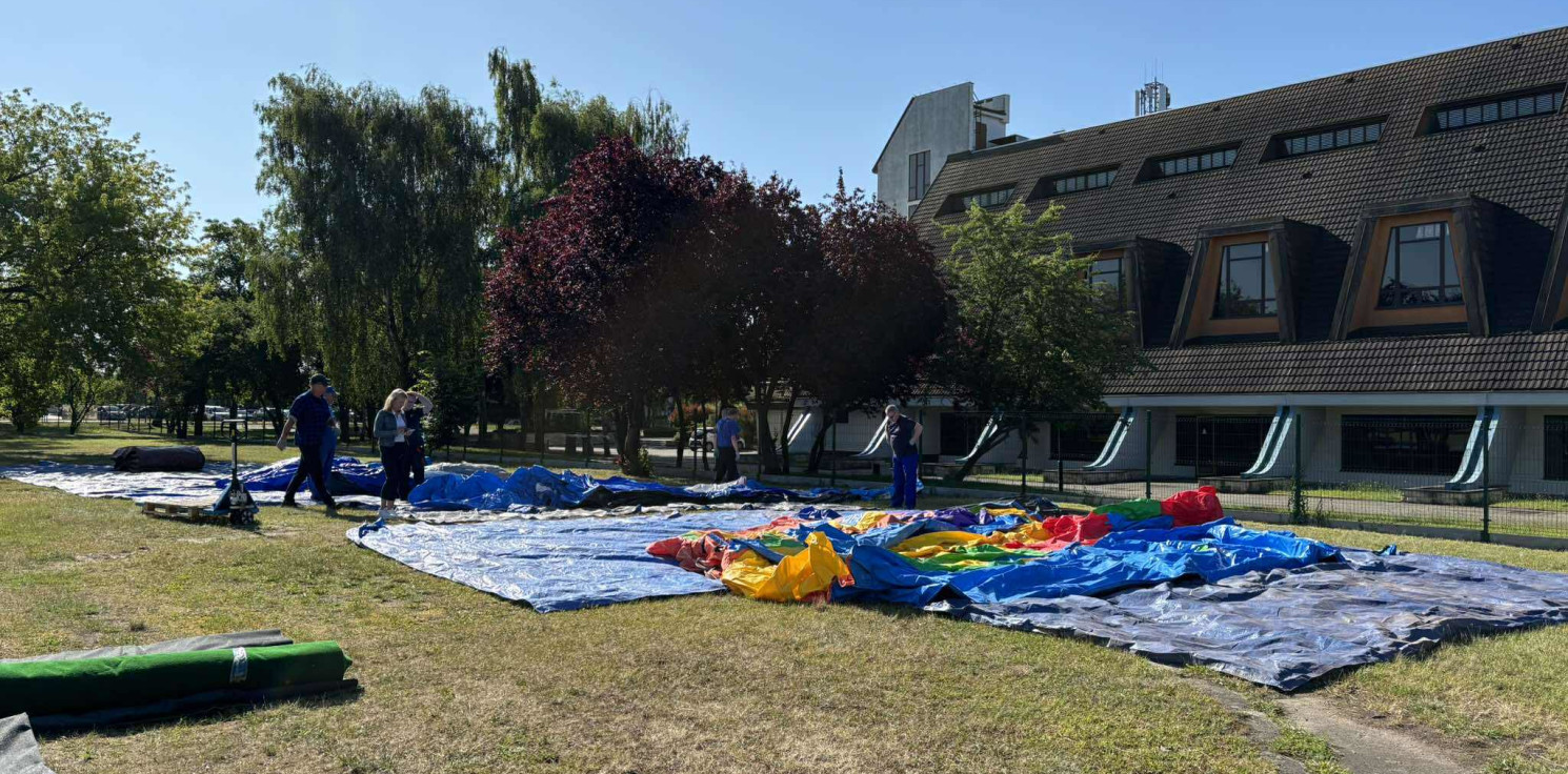 Inowrocław - Rozkładają wodny plac zabaw. Wiemy, kiedy startuje