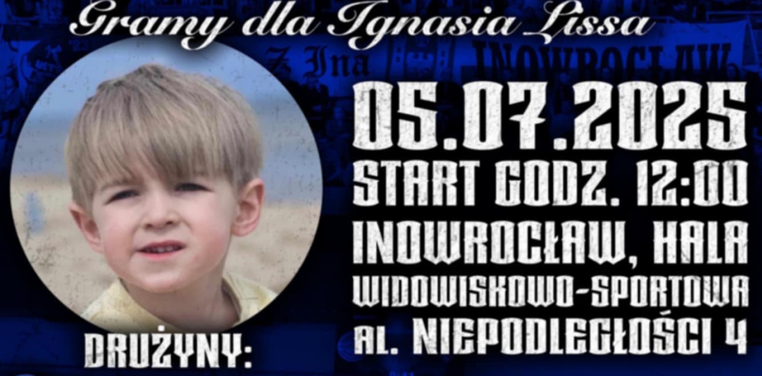 Inowrocław - Koszykarscy kibice zagrają dla Ignasia