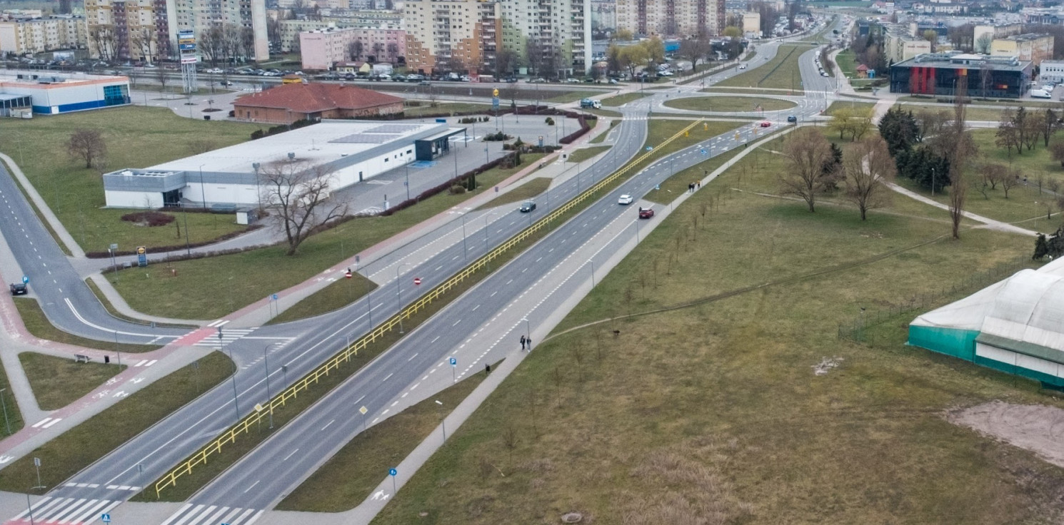 Inowrocław - Wzdłuż al. Prymasa Glempa pojawi się 22 tys. roślin