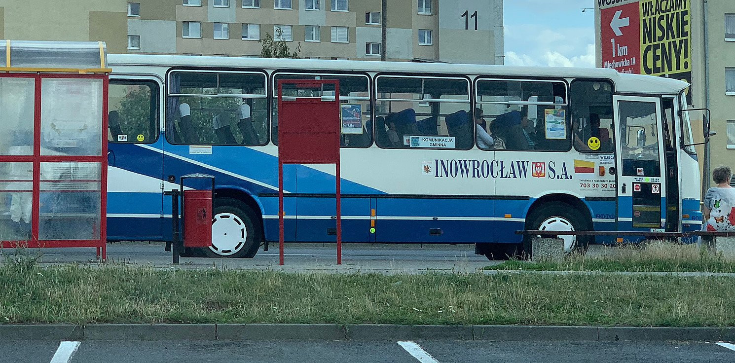 Gmina Inowrocław - Autobusy w gminie pojadą rzadziej, albo wcale