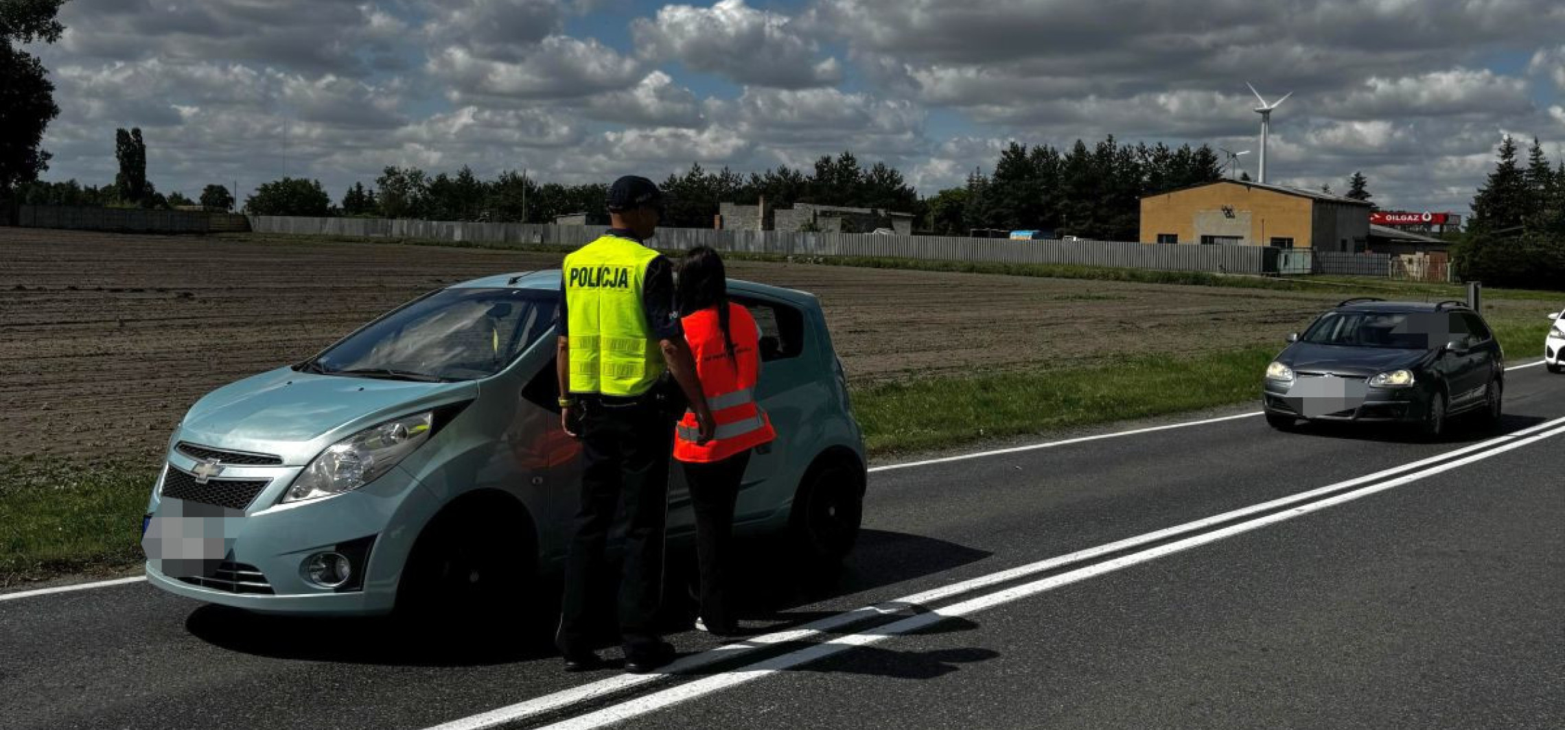 Kruszwica - Służby dały kierowcom szlaban. Na ryzyko