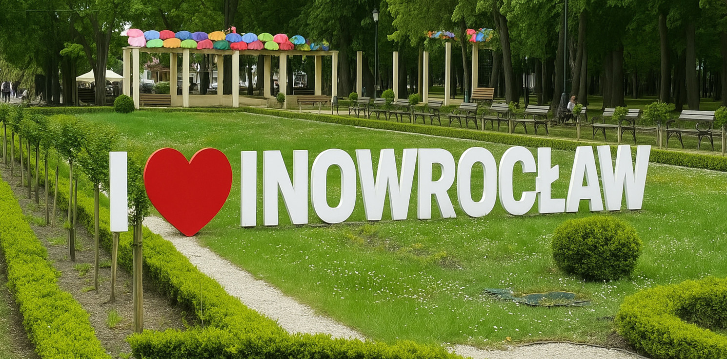 Inowrocław - Czy w mieście stanie wielki napis promujący Inowrocław?