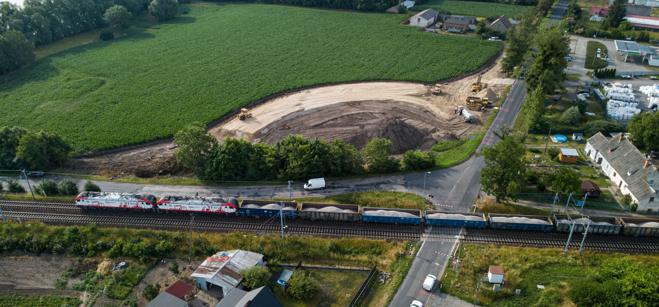 Region - Duża inwestycja nad jeziorem. Praca już wre