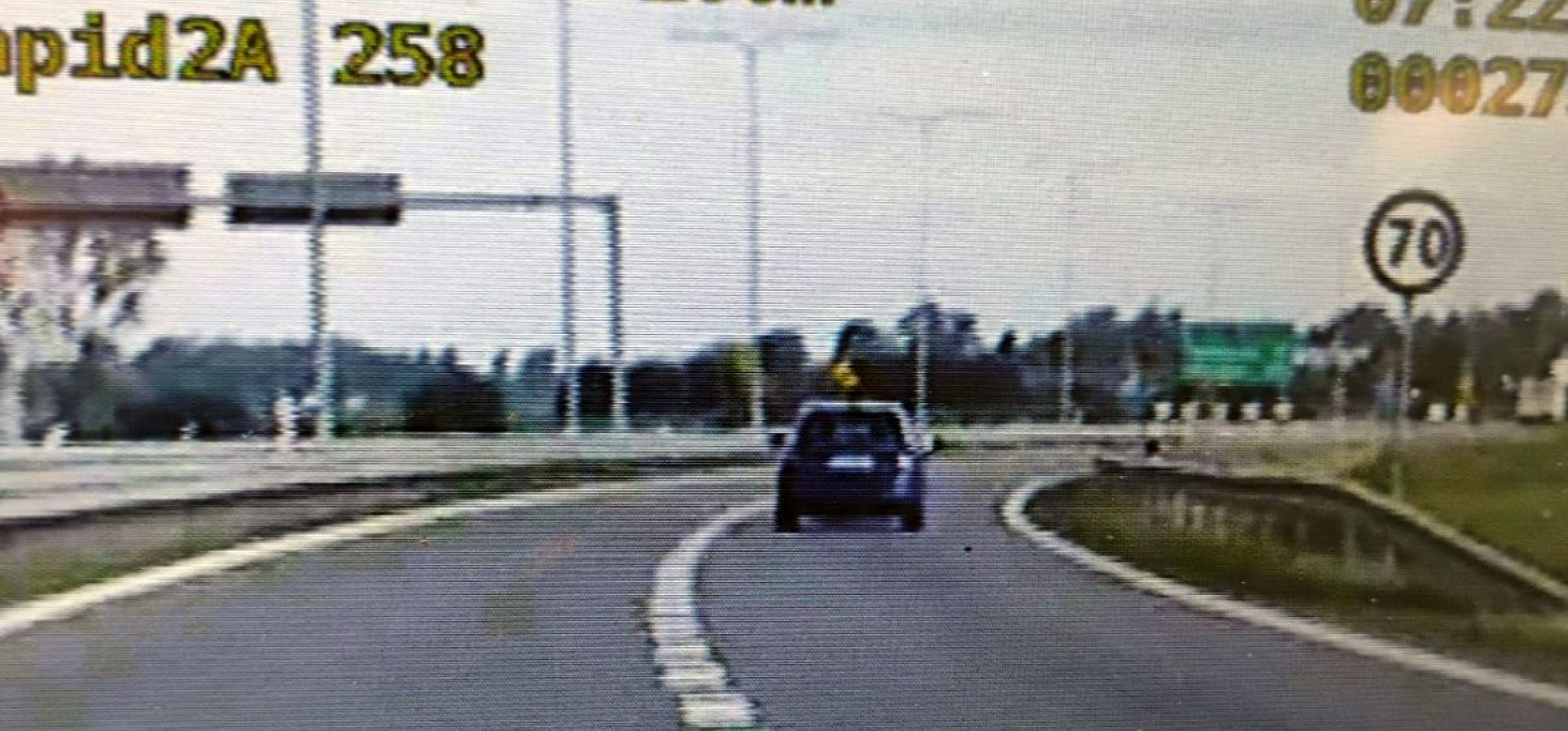 123 km/h na „70”, a za nim grupa "SPEED"