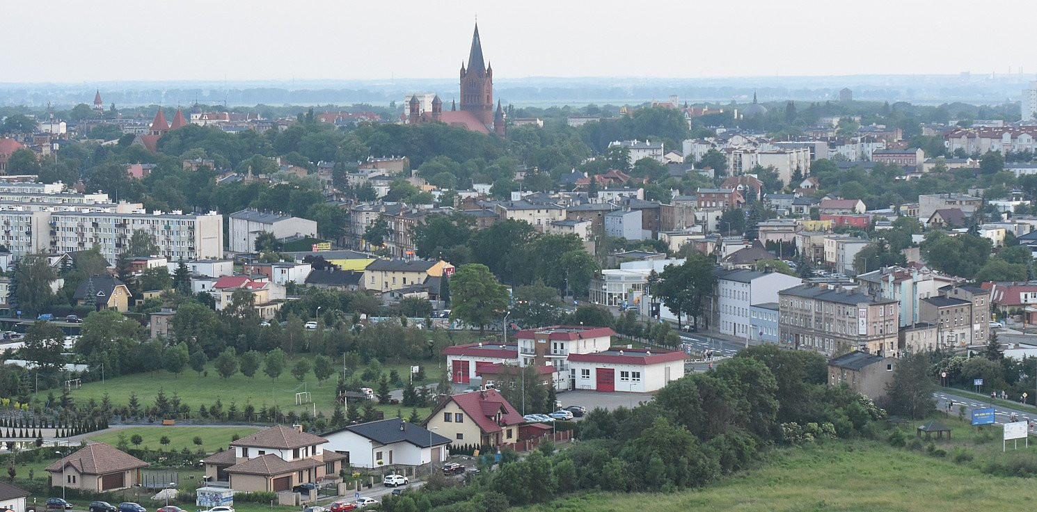Inowrocław - Inowrocław najgęściej zaludnioną gminą