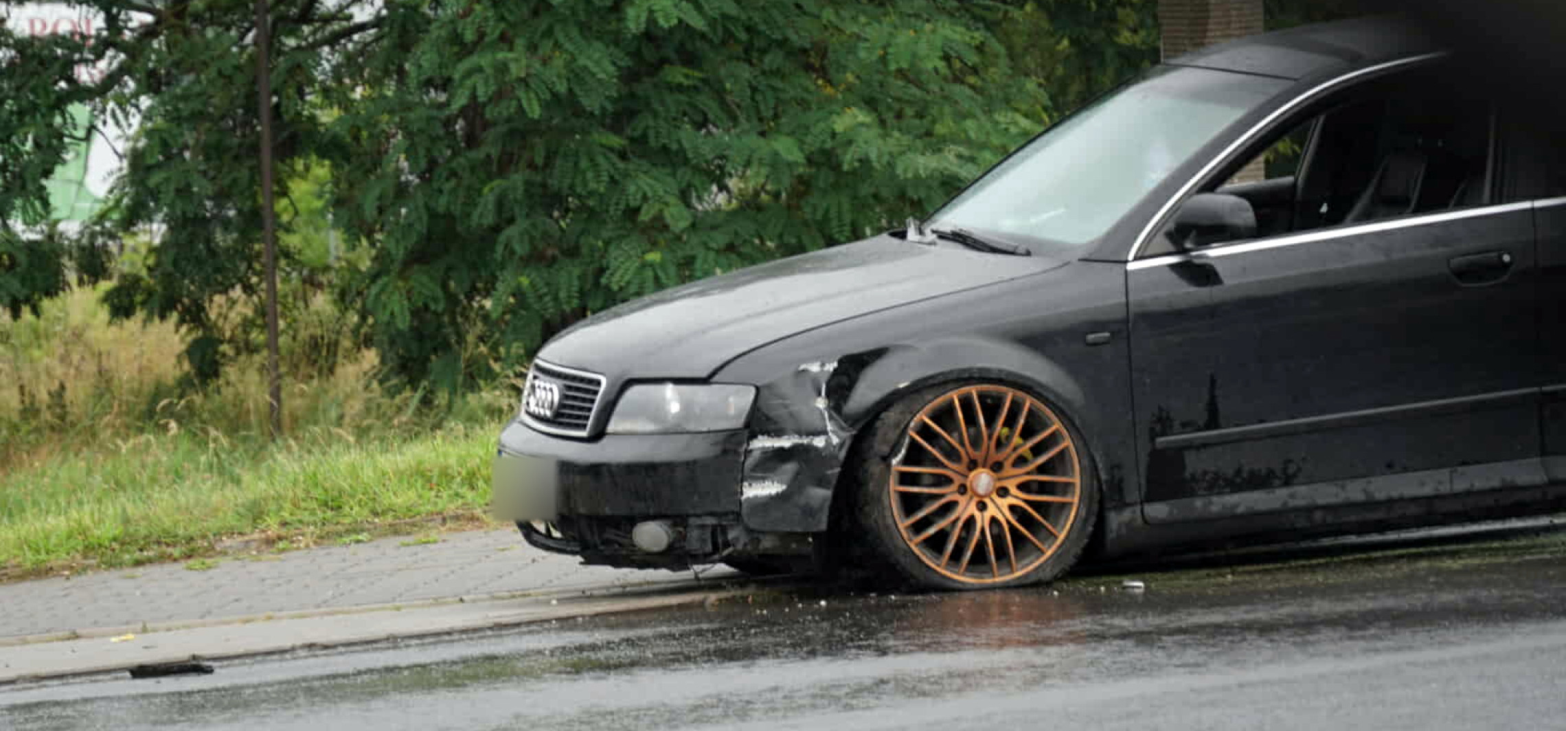 Inowrocław - Kolizja z udziałem ciężarówki na Poznańskiej