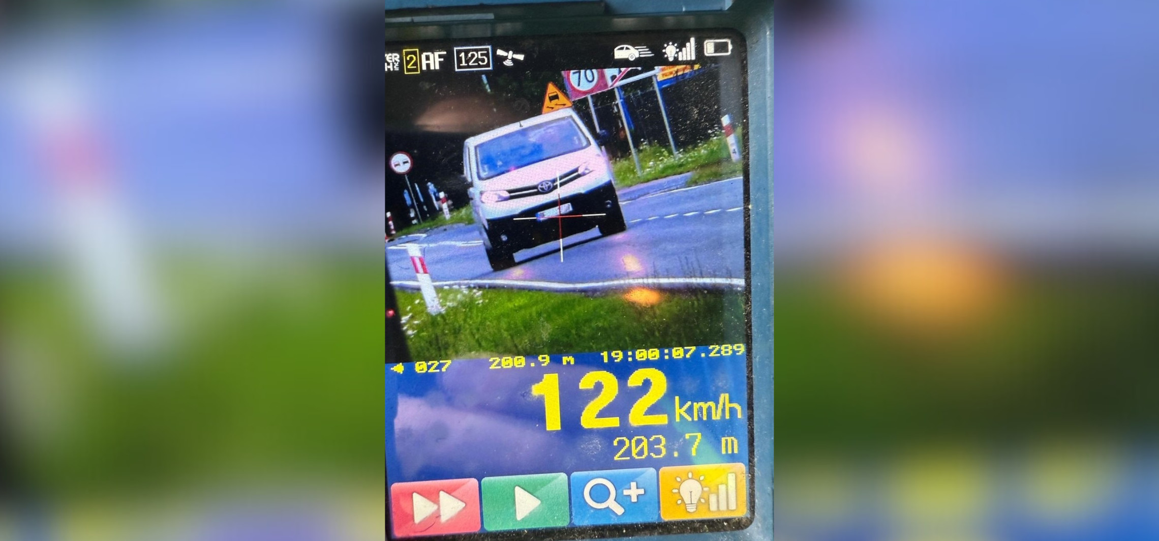 Strzelno - Pędził 122 km/h w terenie zabudowanym