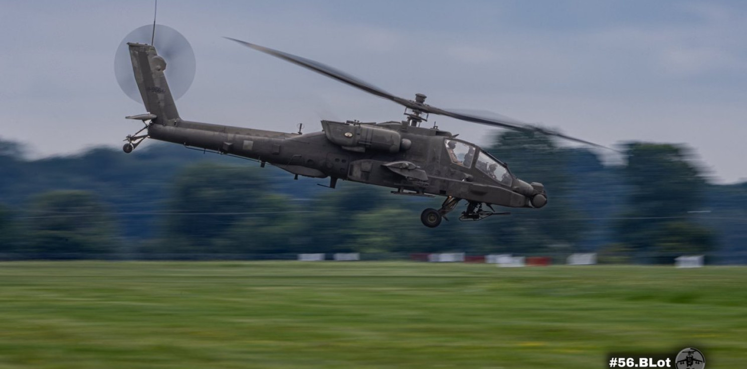 Inowrocław - Apache opanowane. Polscy piloci kończą szkolenie w Latkowie