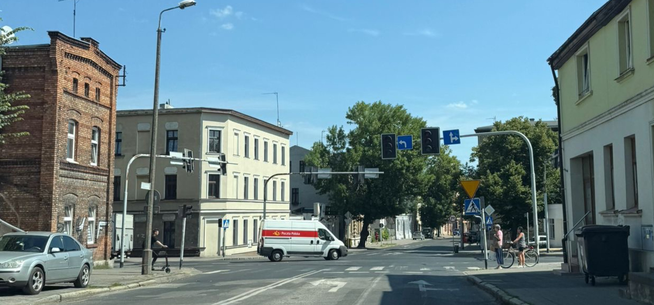 Inowrocław - Awaria sygnalizacji w centrum Inowrocławia