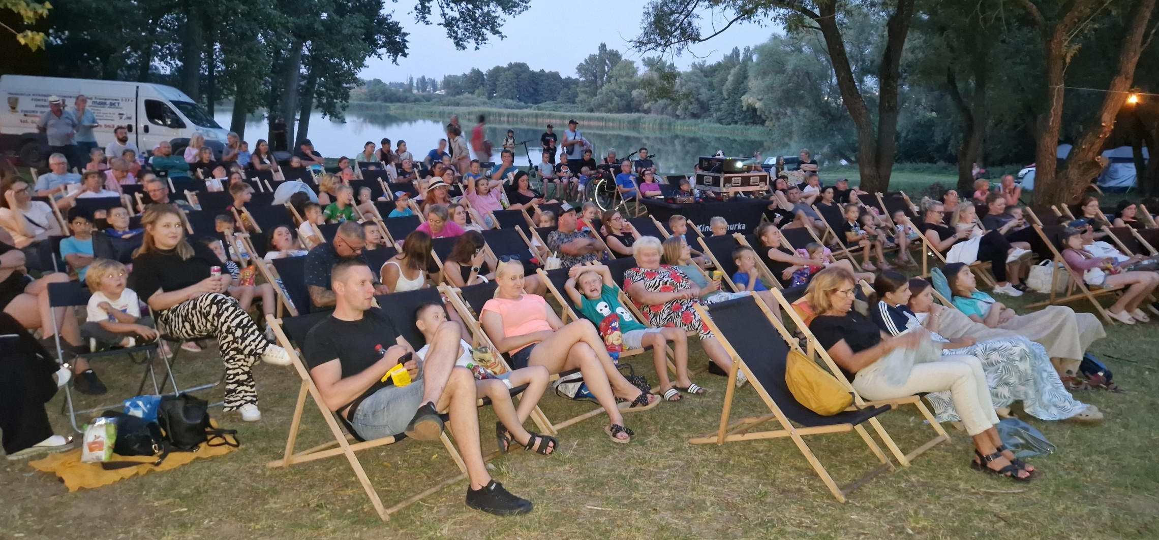 Na plażę w Jankowie wróciło kino. Takich tłumów dawno nie było