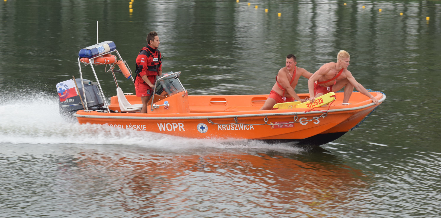 Kruszwica.online - Gorący weekend naszych WOPR-owców w liczbach