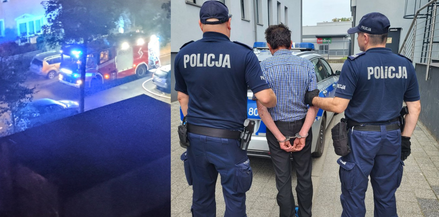 Gniewkowo.online - Pijany 61-latek podpalił drzwi, bo rodzina nie wpuściła go do mieszkania