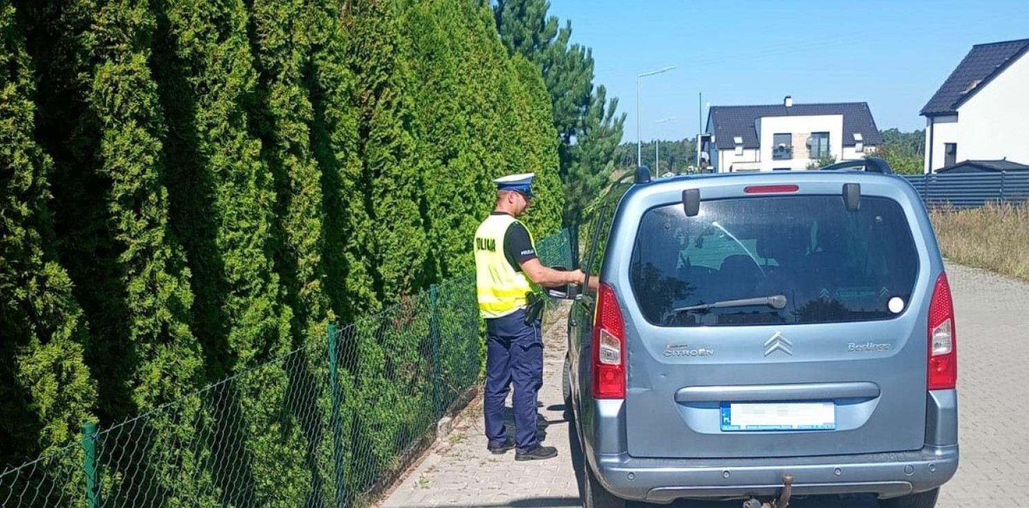 Mogilno - Kolejna akcja policjantów. Sprawdzali pasy i foteliki