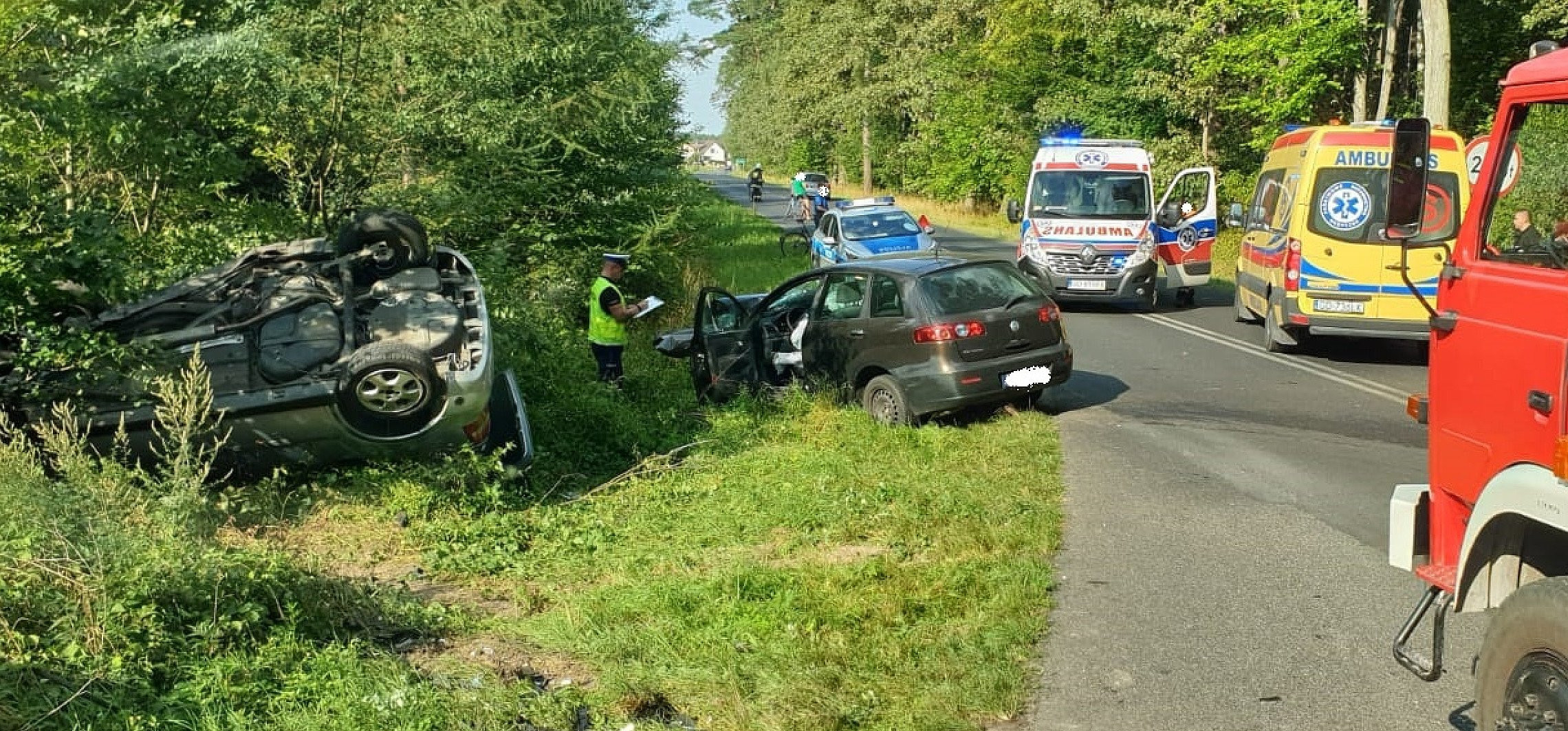 Region - Znów wypadek koło Przyjezierza. Są ranni