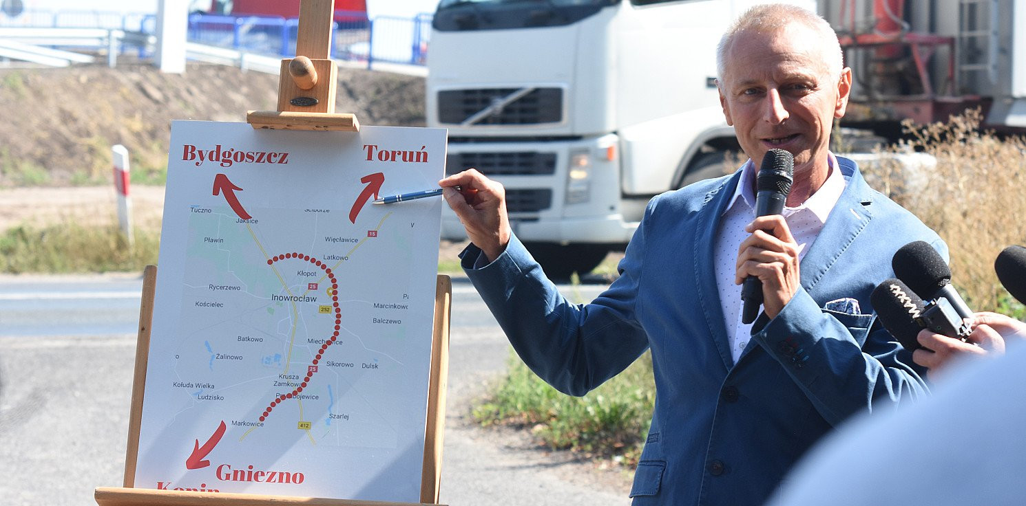 Inowrocław - Brejza: Obwodnica nie powinna być jak wyspa