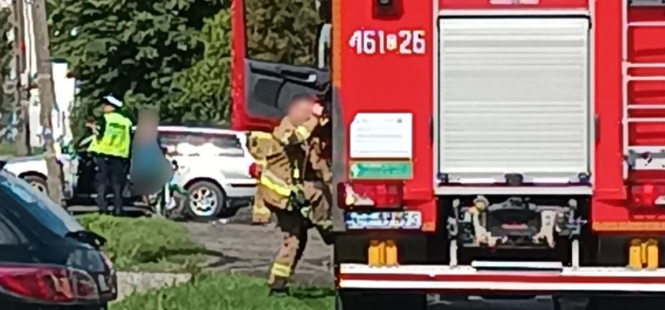 Kolizja pod Kruszwicą. Motocykl zderzył się z autem