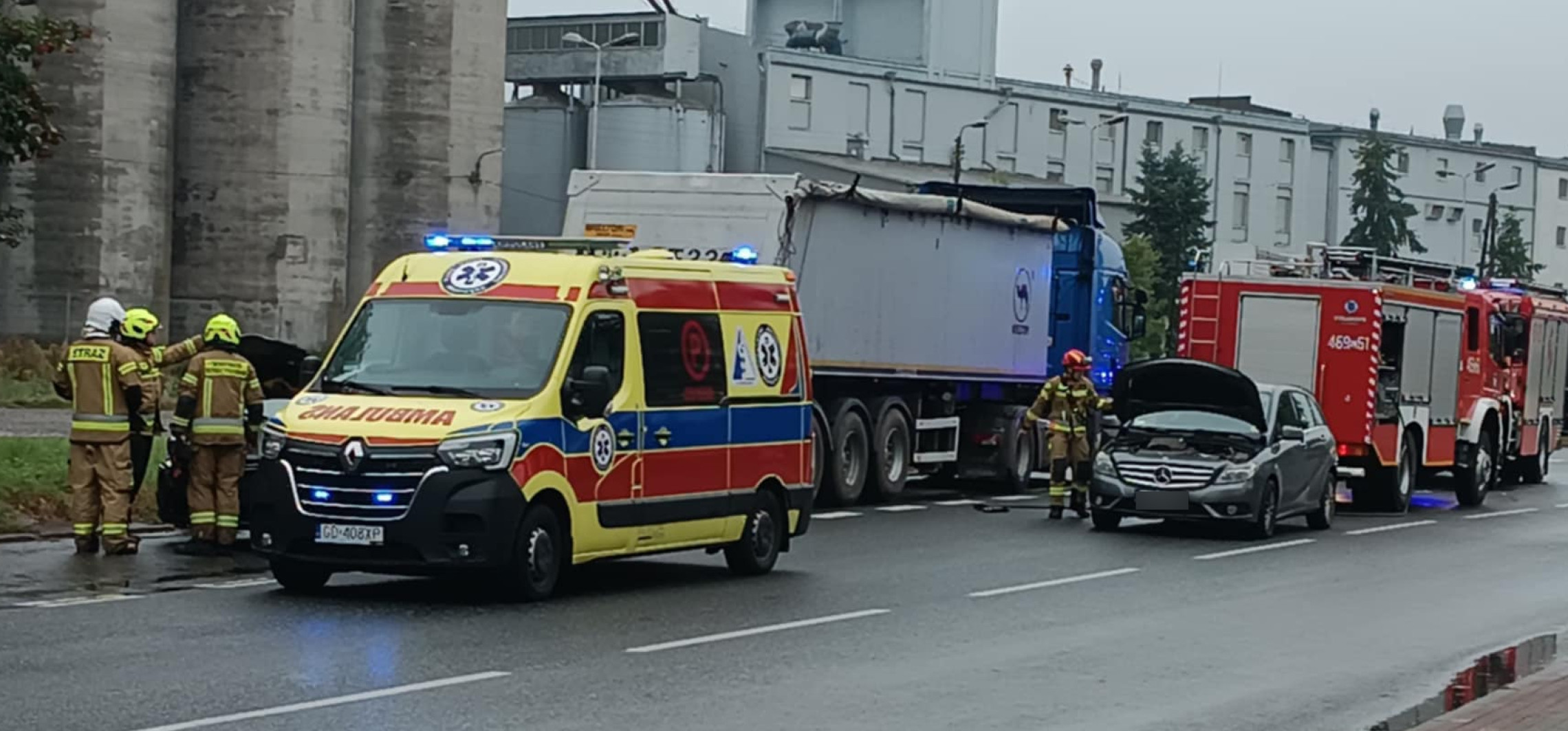 Niebezpiecznie na drogach. Dwa wypadki w gminie Kruszwica