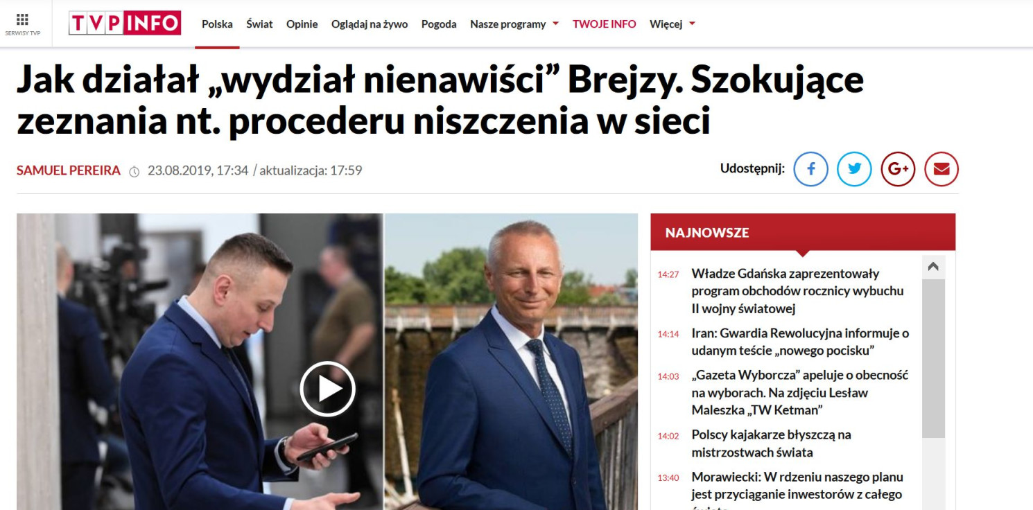 Inowrocław - Krzysztof Brejza zapowiada pozew do sądu