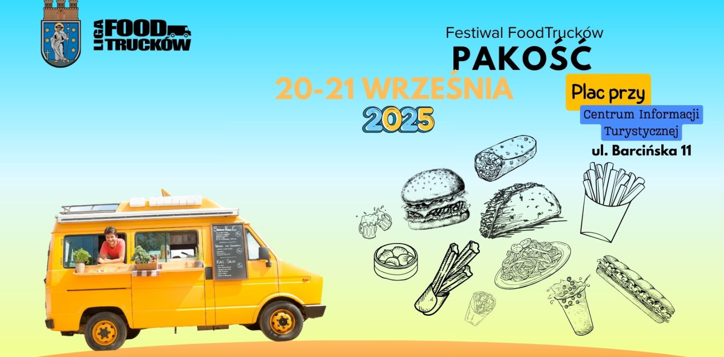 Pakość.online - Jedzenie na kółkach przyjedzie do Pakości