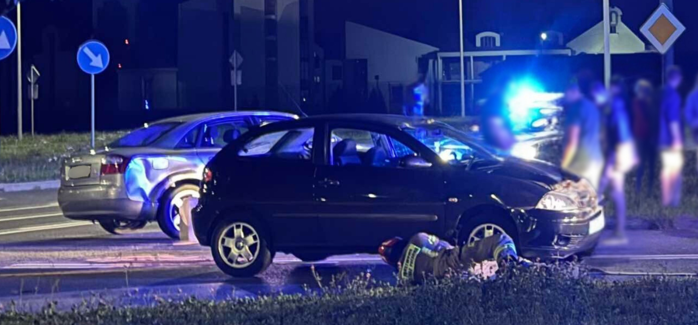 Wieczorne zderzenie na Rąbinie