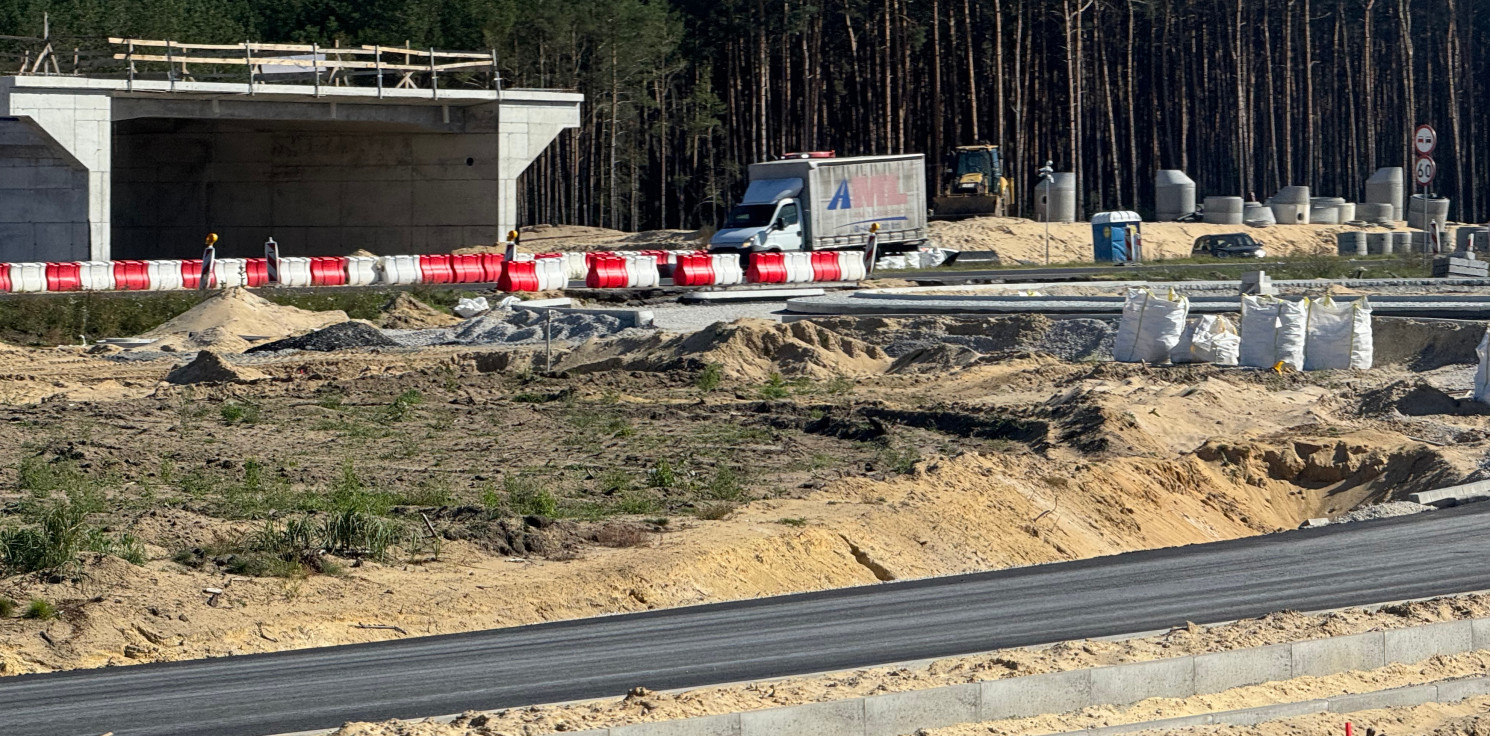 Region - Duże postępy na dwupasmówce do Bydgoszczy