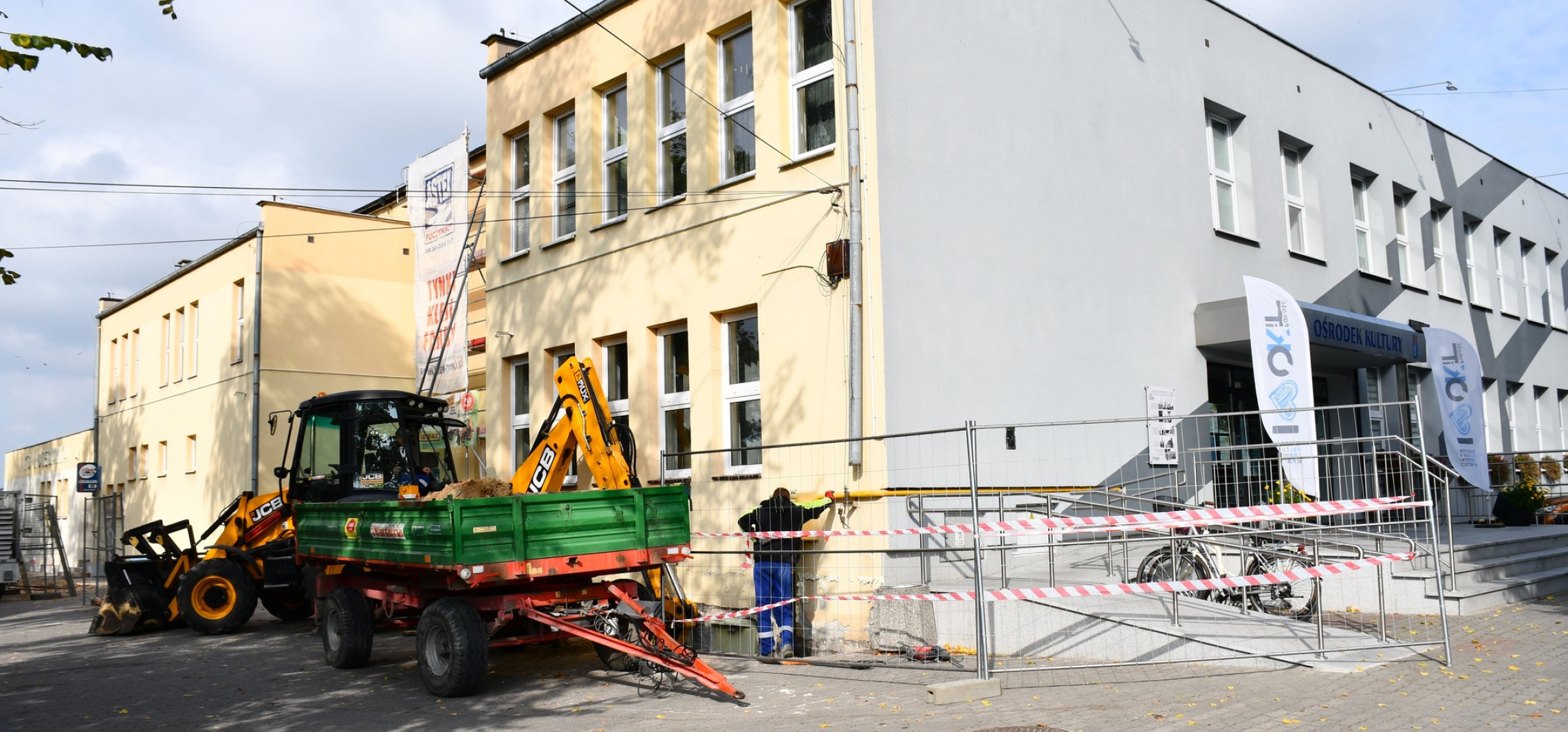 Ośrodek Kultury w Pakości się zmienia. Praca wre