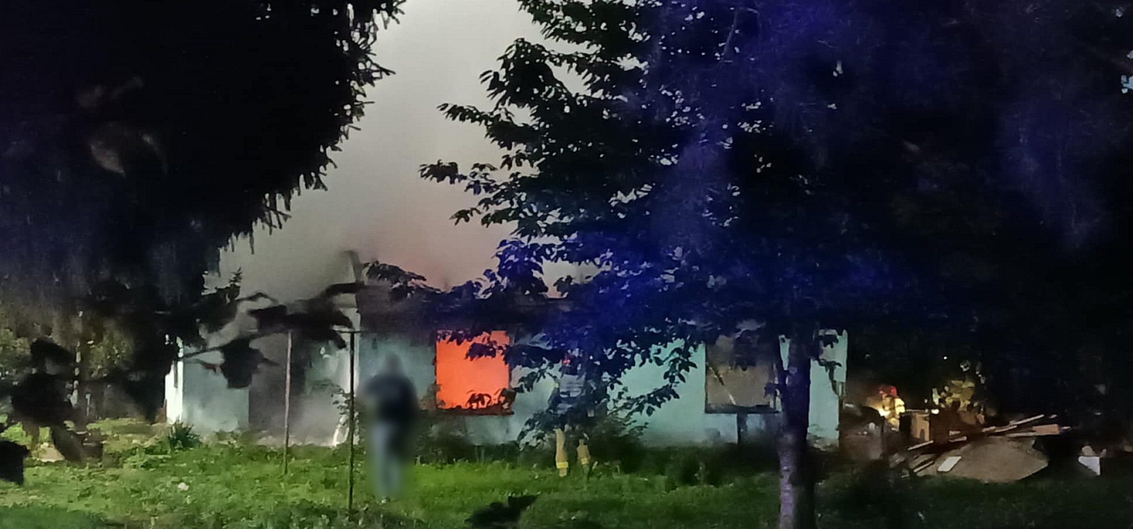 Nocny pożar zabrał wszystko