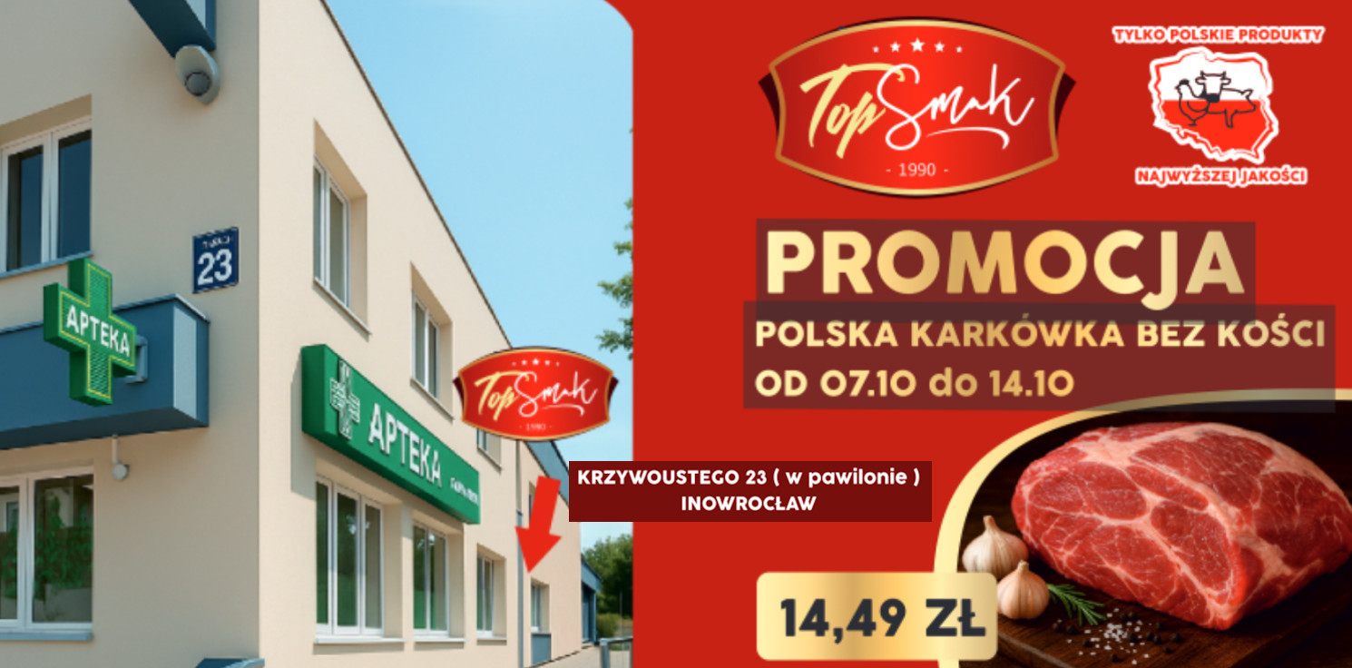 Inowrocław - Smak, który pamiętasz z dzieciństwa. Top-Smak świętuje jubileusz i zaprasza na promocję!