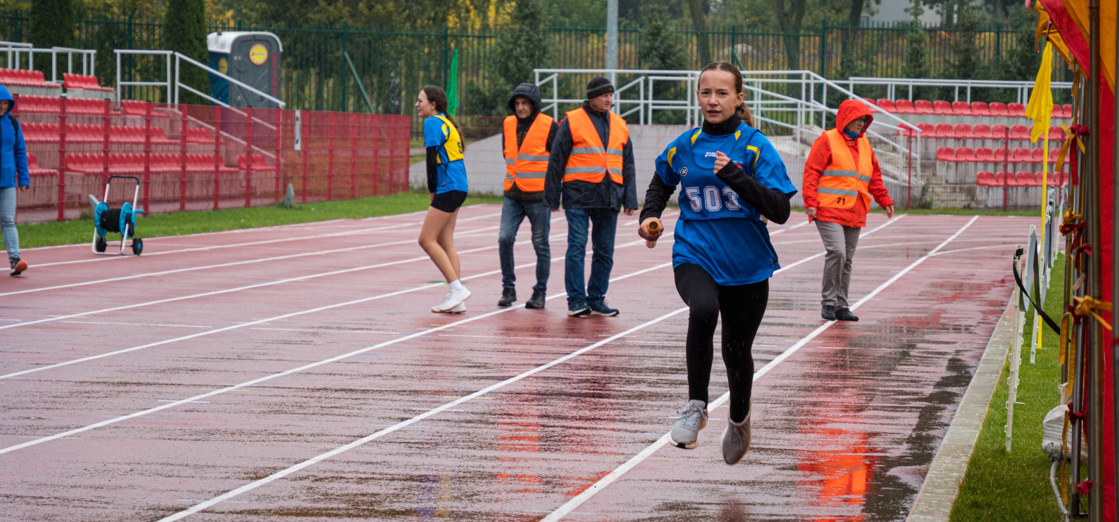 Deszcz nie zatrzymał młodych biegaczy w Solankach