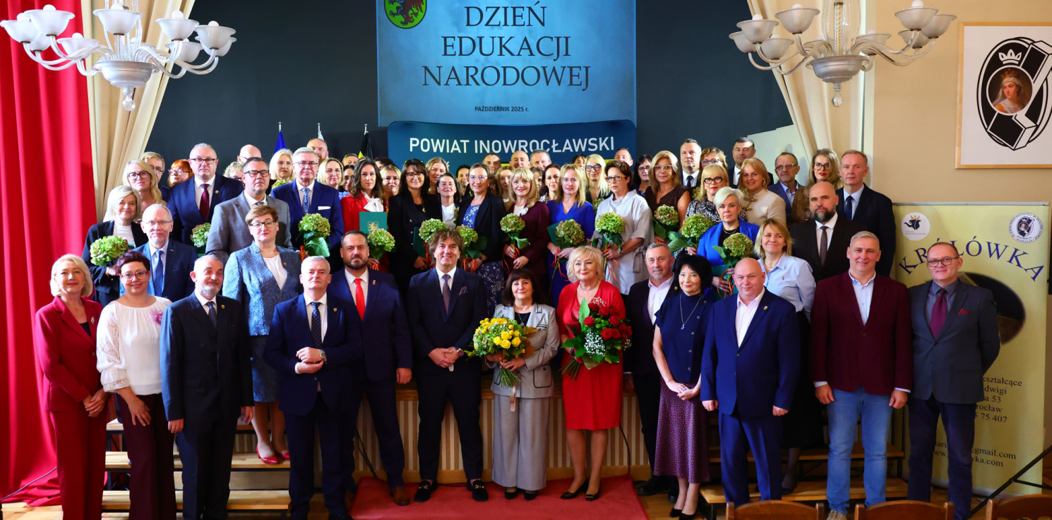 Inowrocław - Nauczyciele szkół ponadpodstawowych z nagrodami