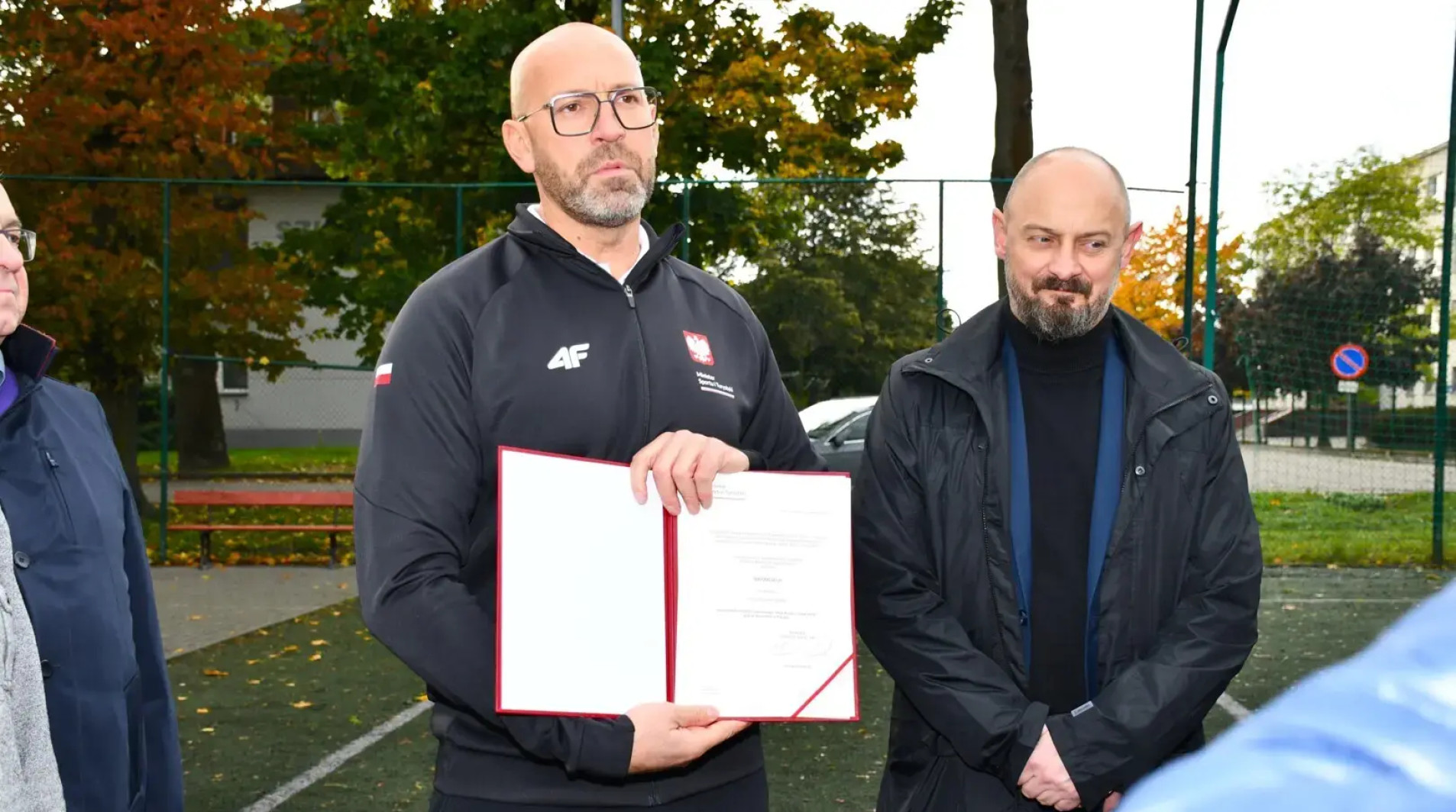 Minister sportu odwiedził Pakość. Z dobrymi wiadomościami