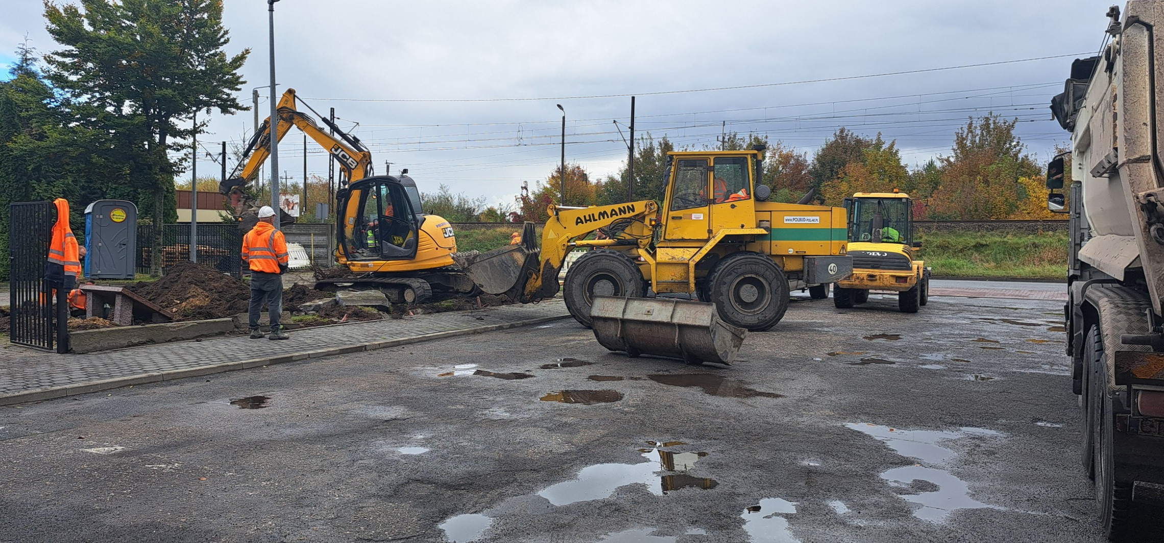 Inwestycja przy OSP. Apel do kierowców