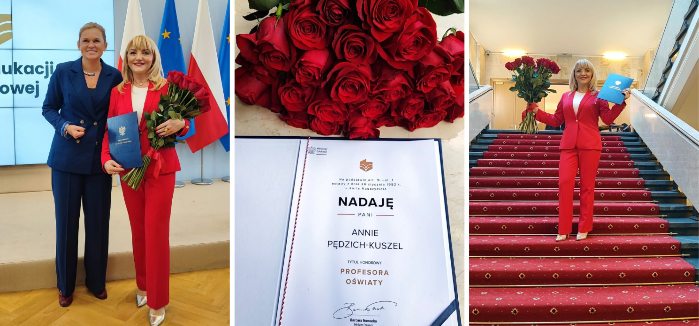 Nauczycielka z Inowrocławia z tytułem Profesora Oświaty