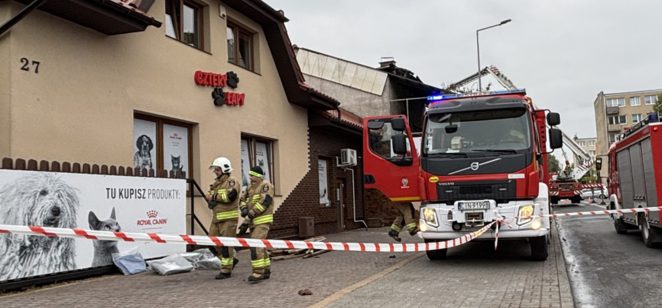 Cztery łapy wracają po pożarze. "Dziękujemy wszystkim, którzy okazali nam wsparcie"