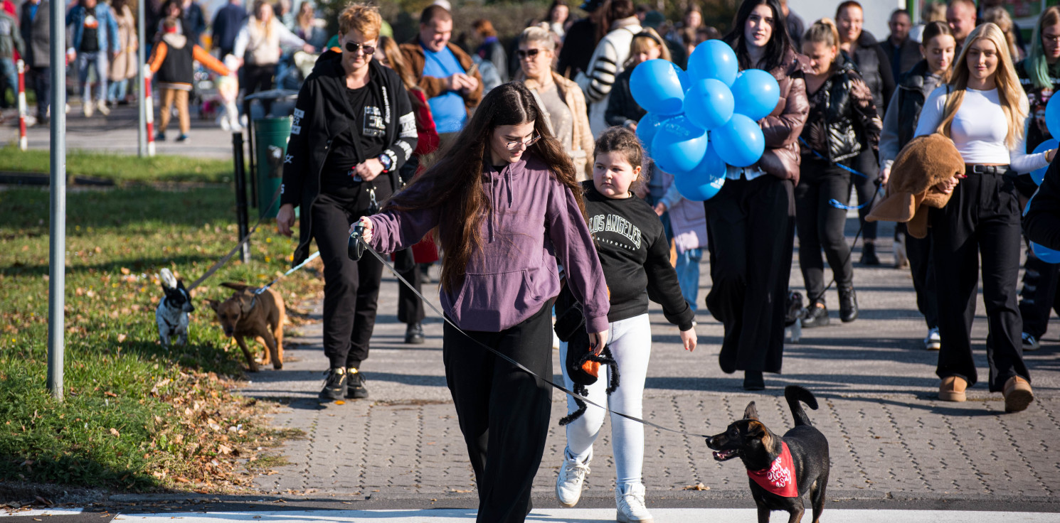 Inowrocław - Kundelki i adopciaki przemaszerują do Galerii Solnej