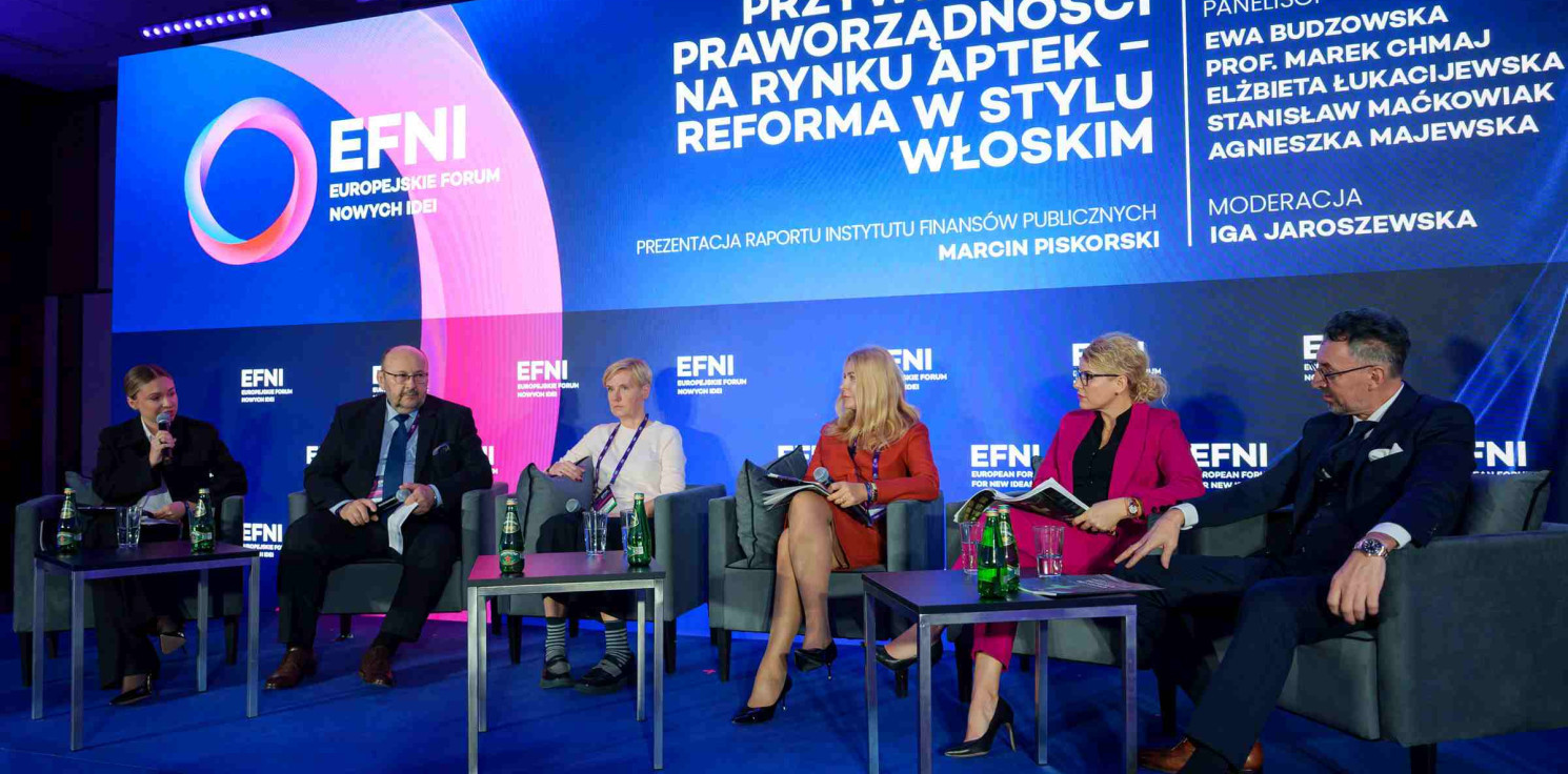 Region - Eksperci podczas EFNI: zasada "apteka tylko dla aptekarza" - czas na zmianę "szkodliwej" regulacji