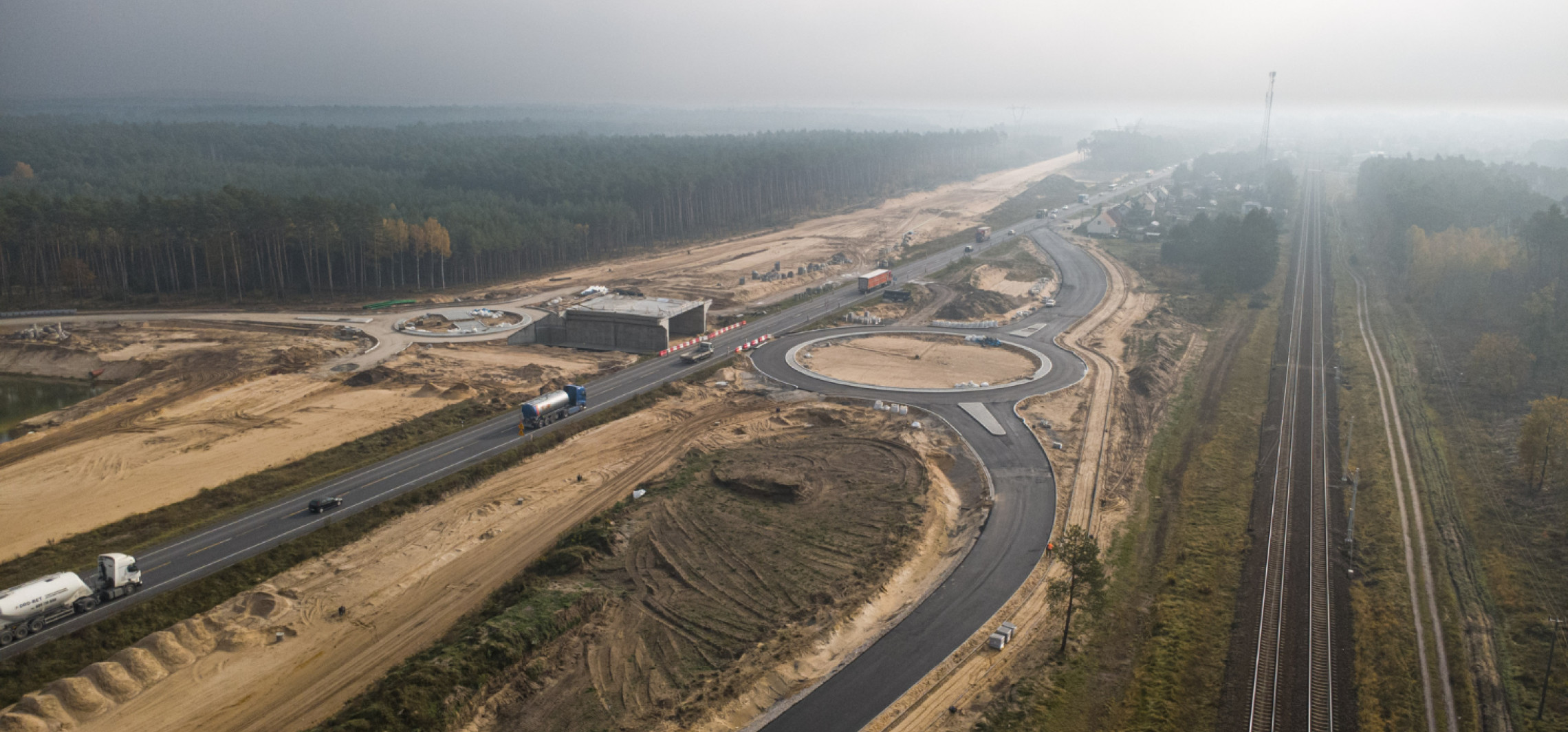    Tak wygląda budowa obwodnicy Brzozy