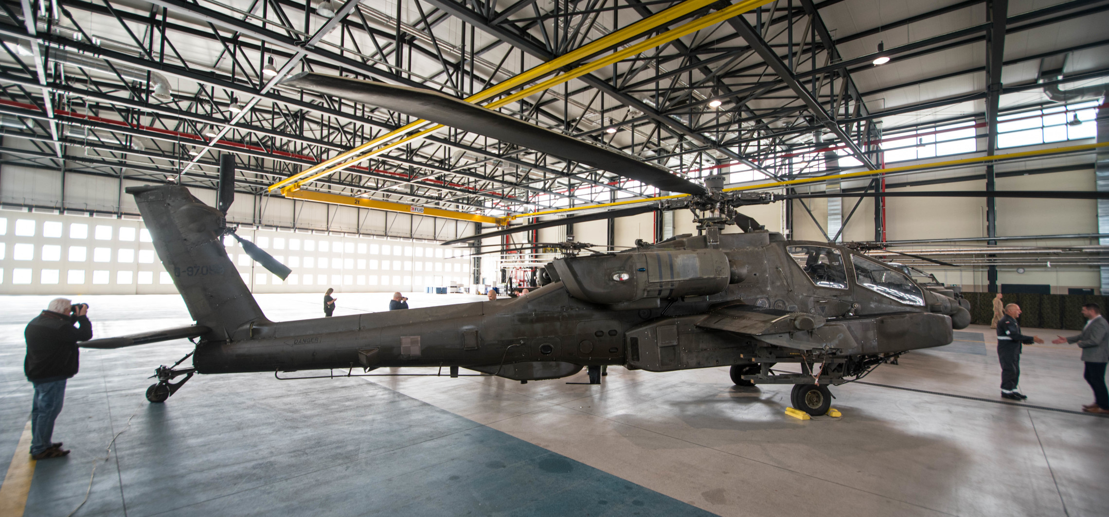 Do Latkowa przyleciały kolejne Apache