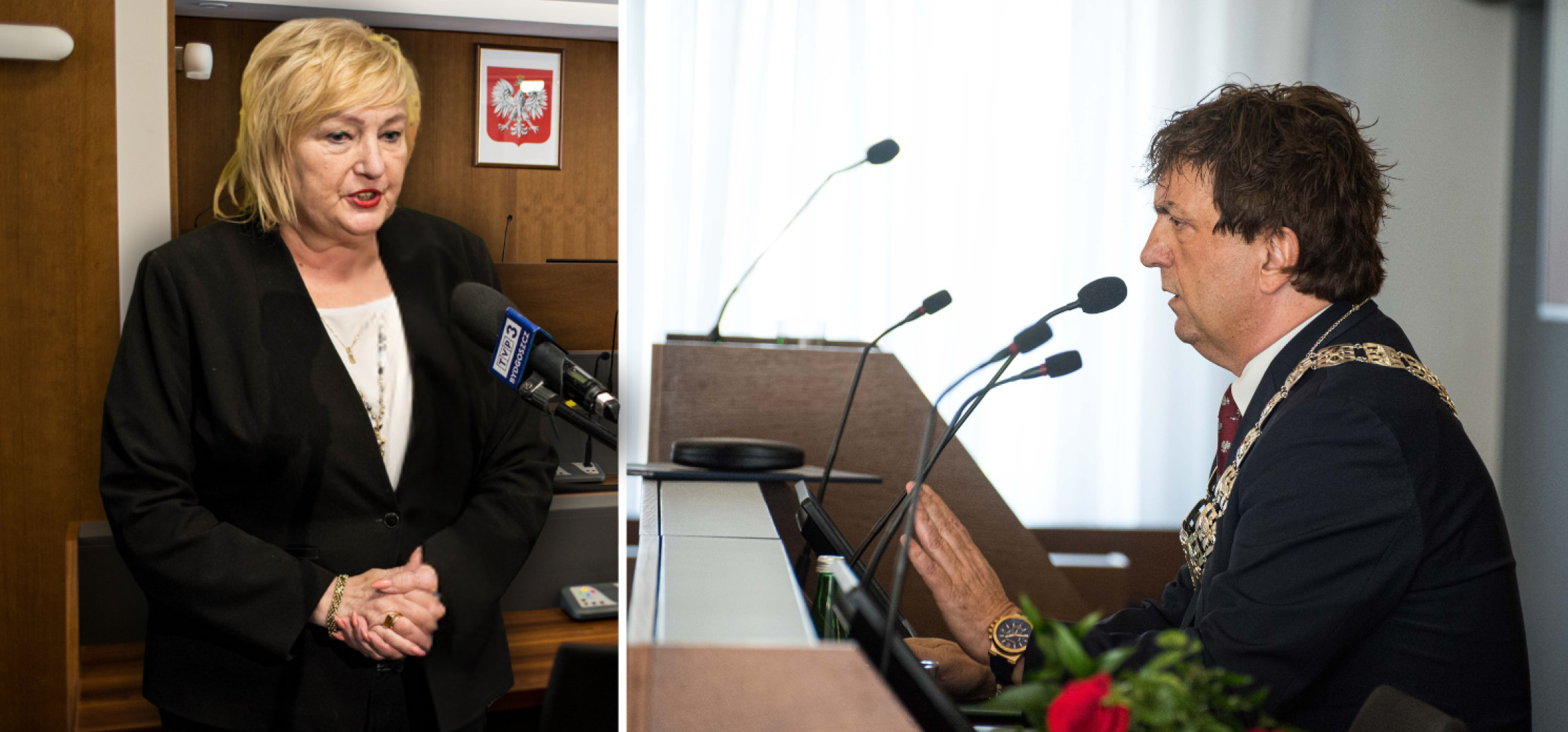 Spięcie starosty z przewodniczącym na sesji. “Muszę przerwać”